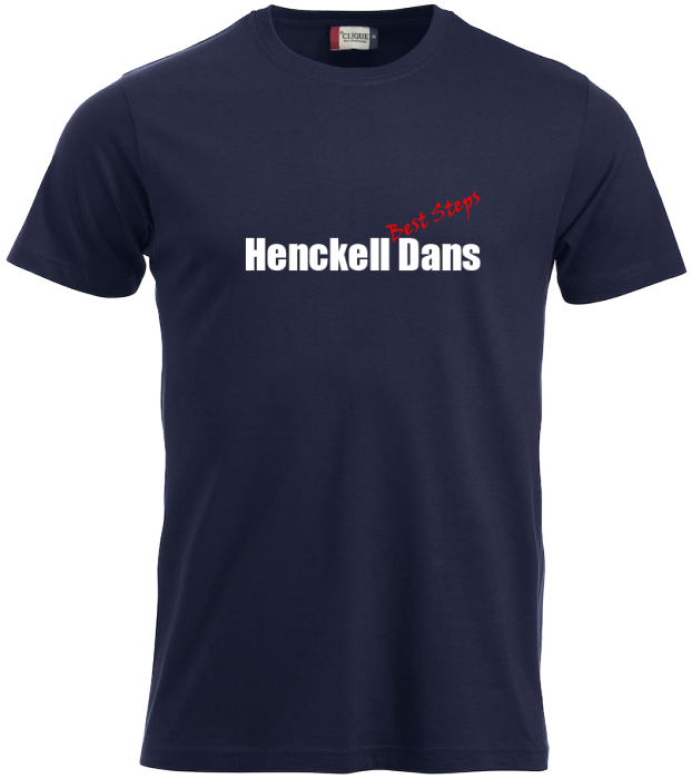 Clique - Henckell T-Shirt (Voksen) - Marineblauw
